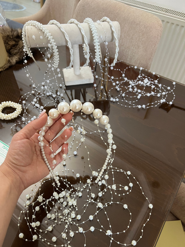 تل مرواریدی درشت ریسه دار